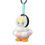 POP MART Baby Molly × Pingu Happy Fishing Series Vinyl Plush Pendant Blind Box