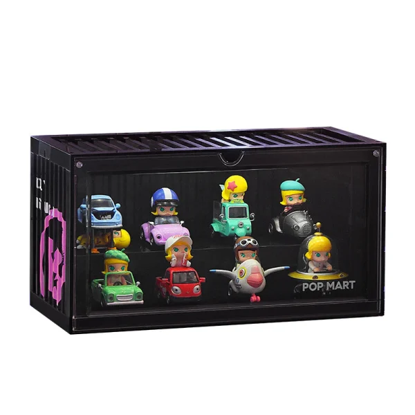 POP MART LED Luminous Display Box Container - Molly Car Car Ver.