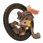 POP MART MOLLY Steam Punk Piggy Bike 100% Figurine