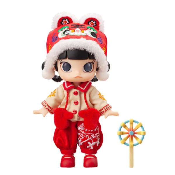 POP MART Molly Baby Tiger BJD Set Doll Collectible Figure
