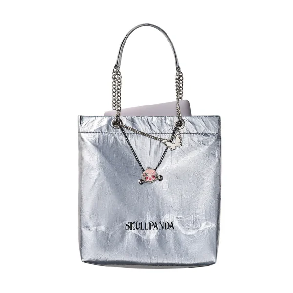 POP MART SKULLPANDA The Sound Series Tote Bag